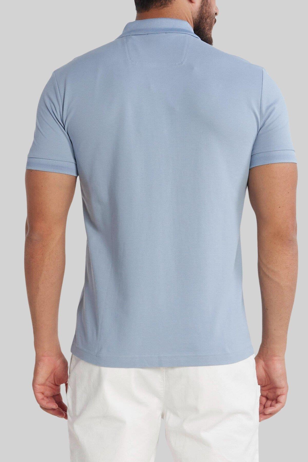 Hugo Boss Slim Fit Polo Erkek T-Shirt Mavi