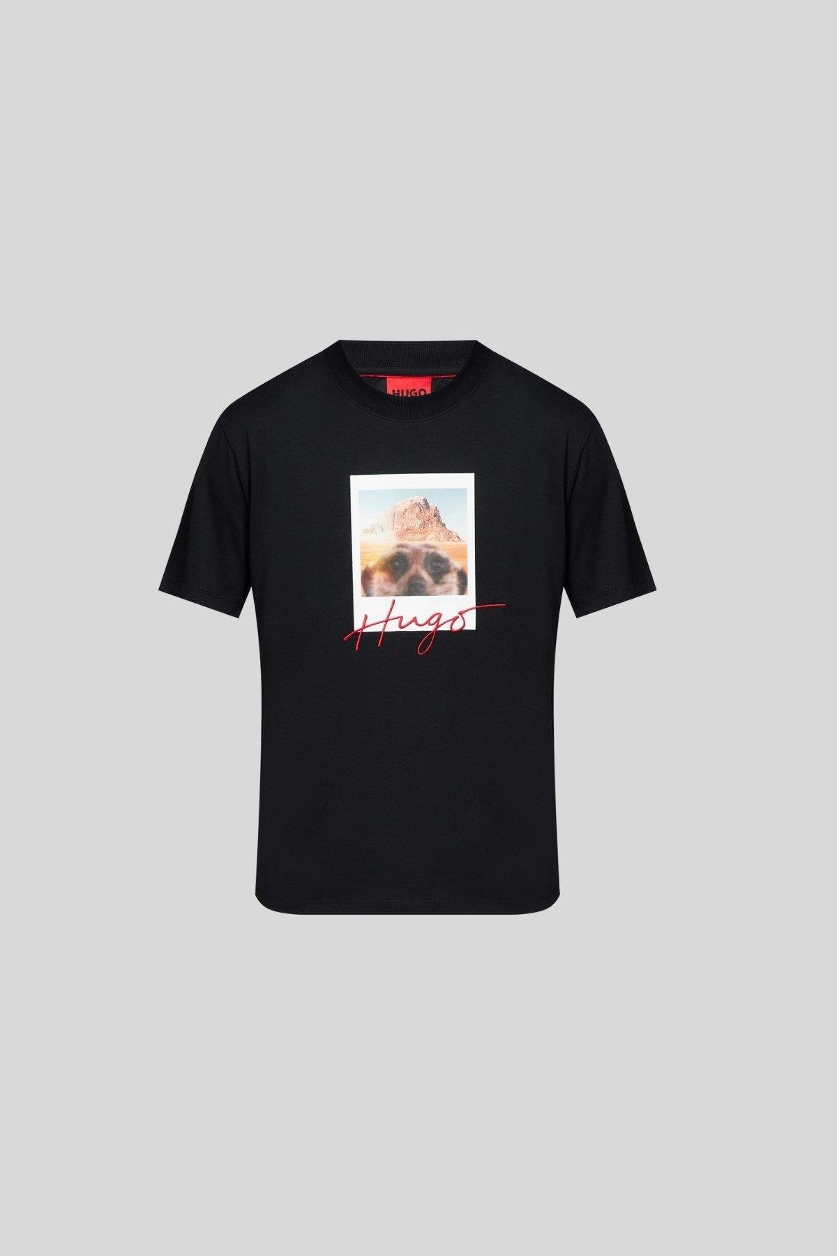 Hugo Erkek T-Shirt Siyah