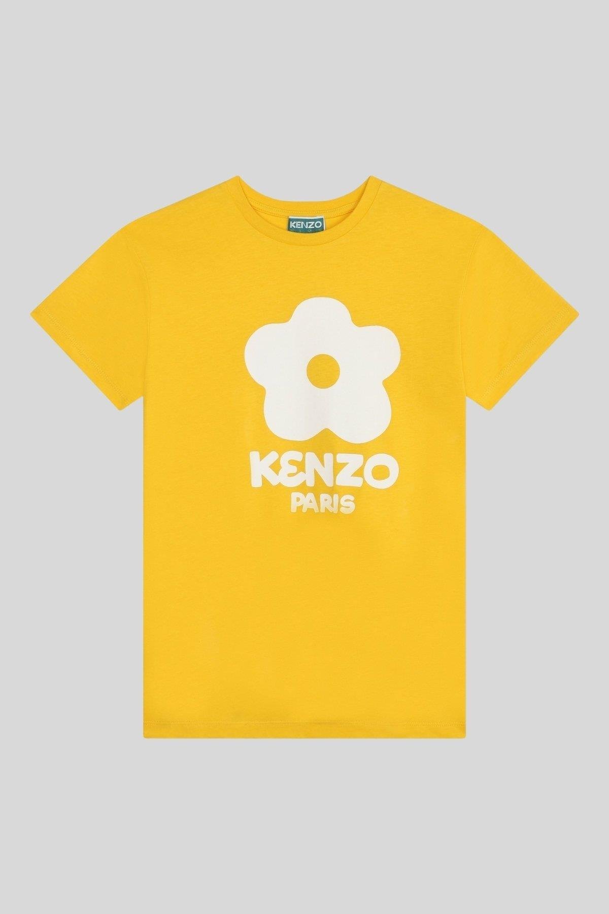 Kenzo Kız Çocuk Elbise Hardal