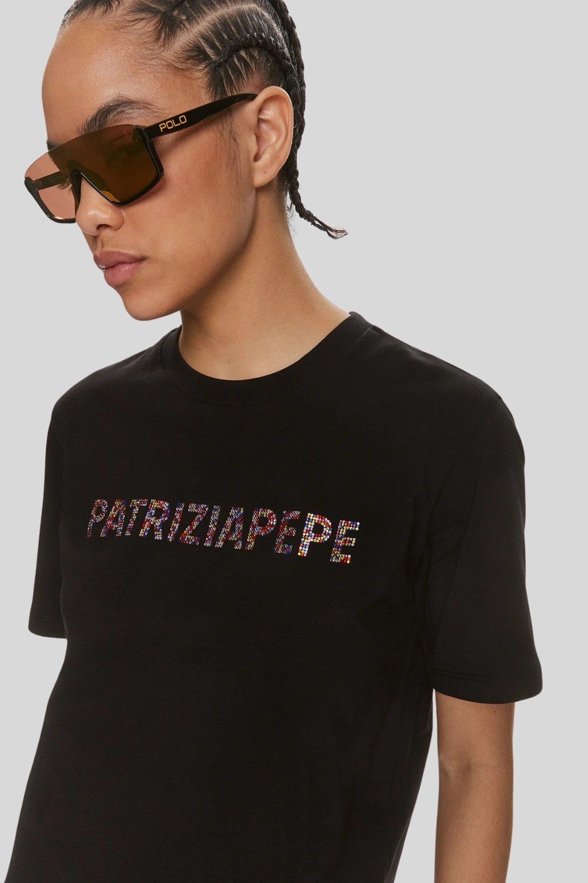 Patrizia Pepe Kadın T-Shirt Siyah