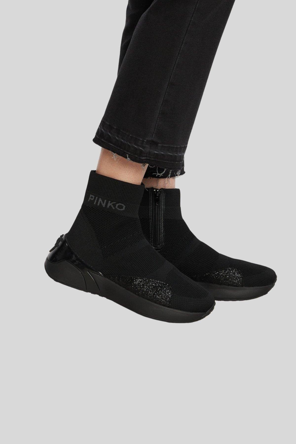 Pinko Kadın   Spor Ayakkabı Siyah 01D