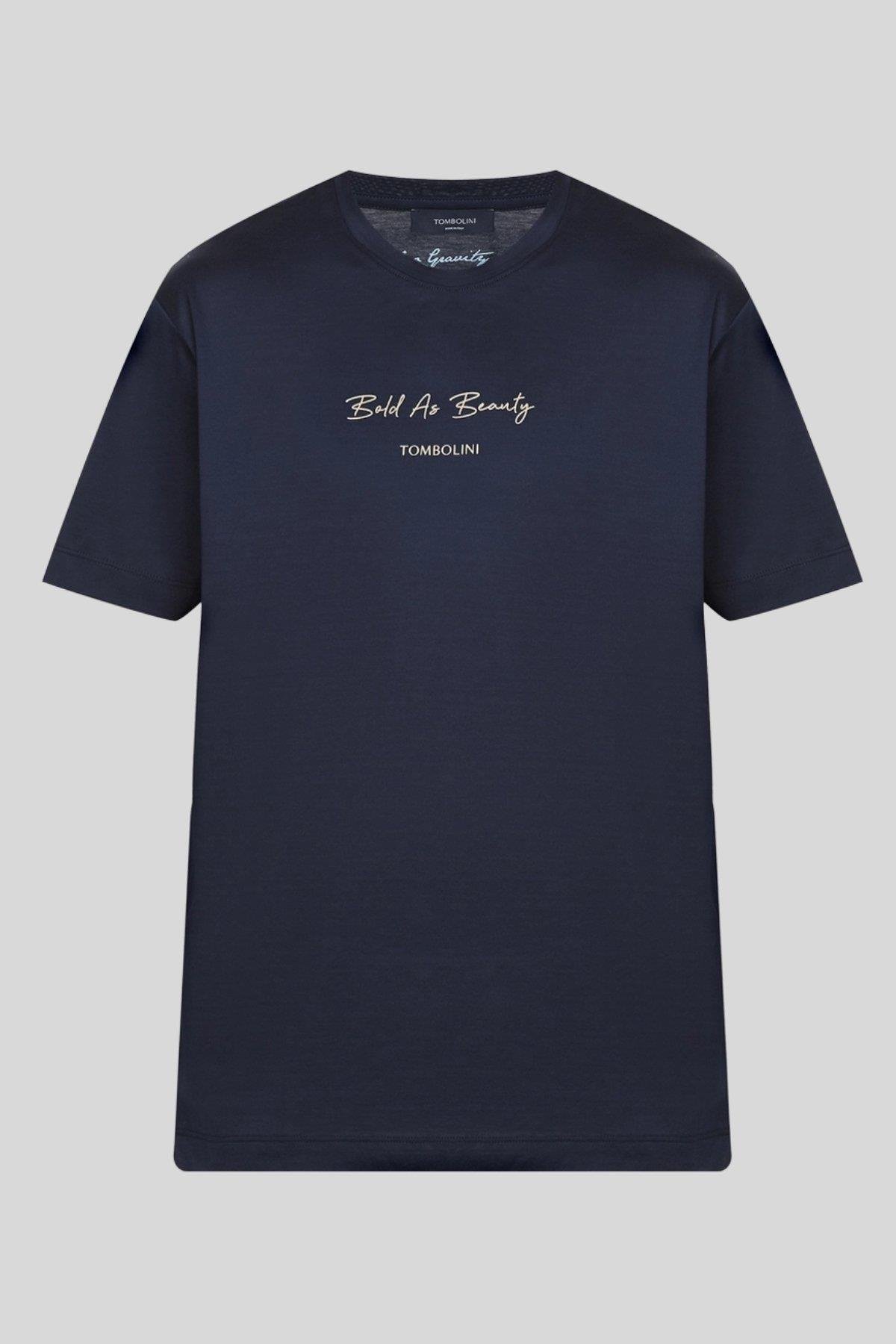 Tombolini Erkek Kısa T-Shirt Lacivert