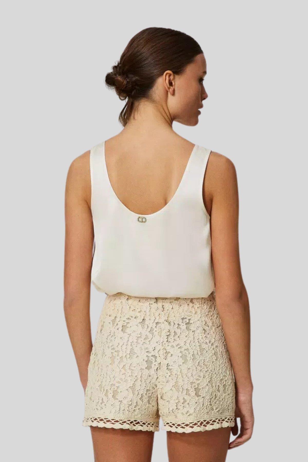 Twinset Kadın  Body Beyaz