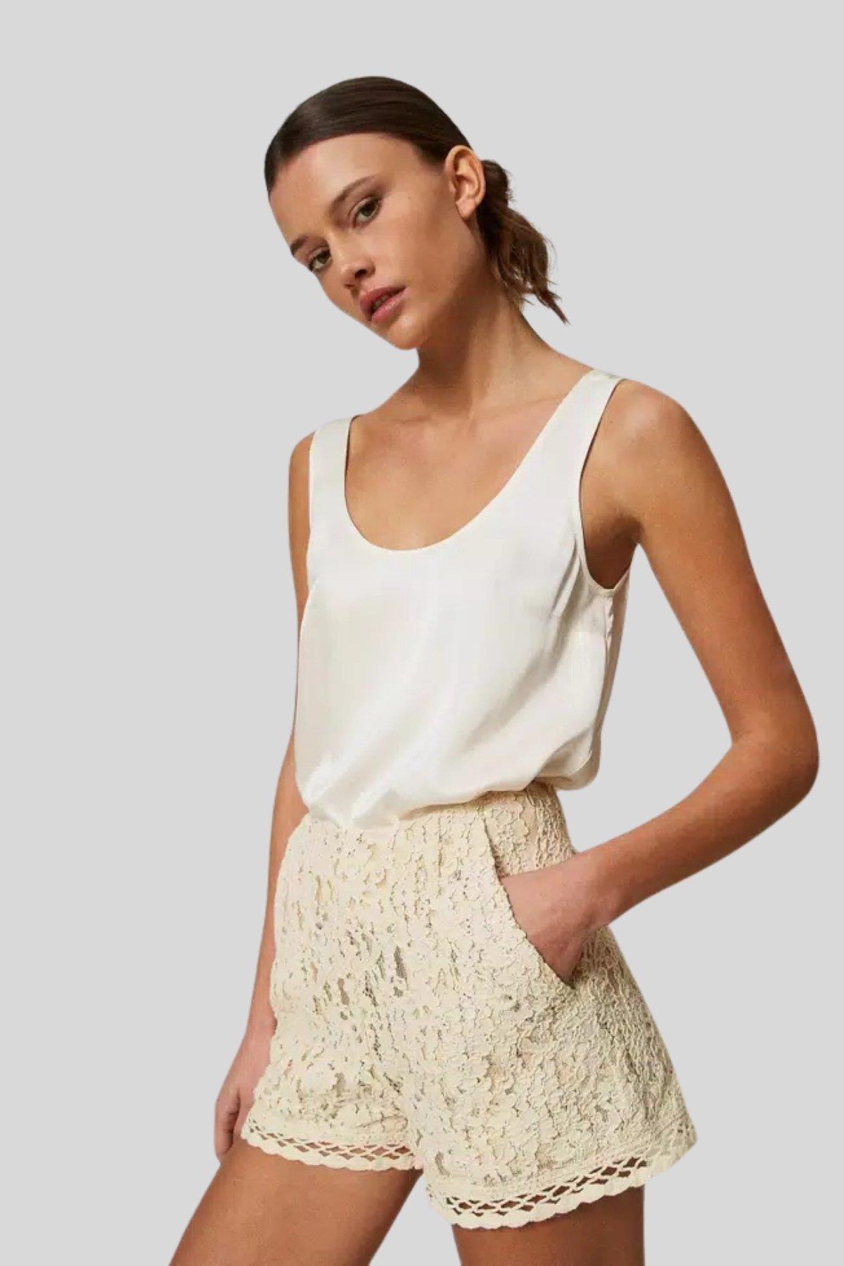 Twinset Kadın  Body Beyaz