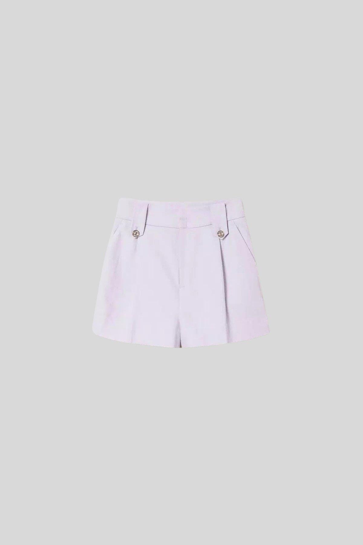Twinset Kadın Şort Mor