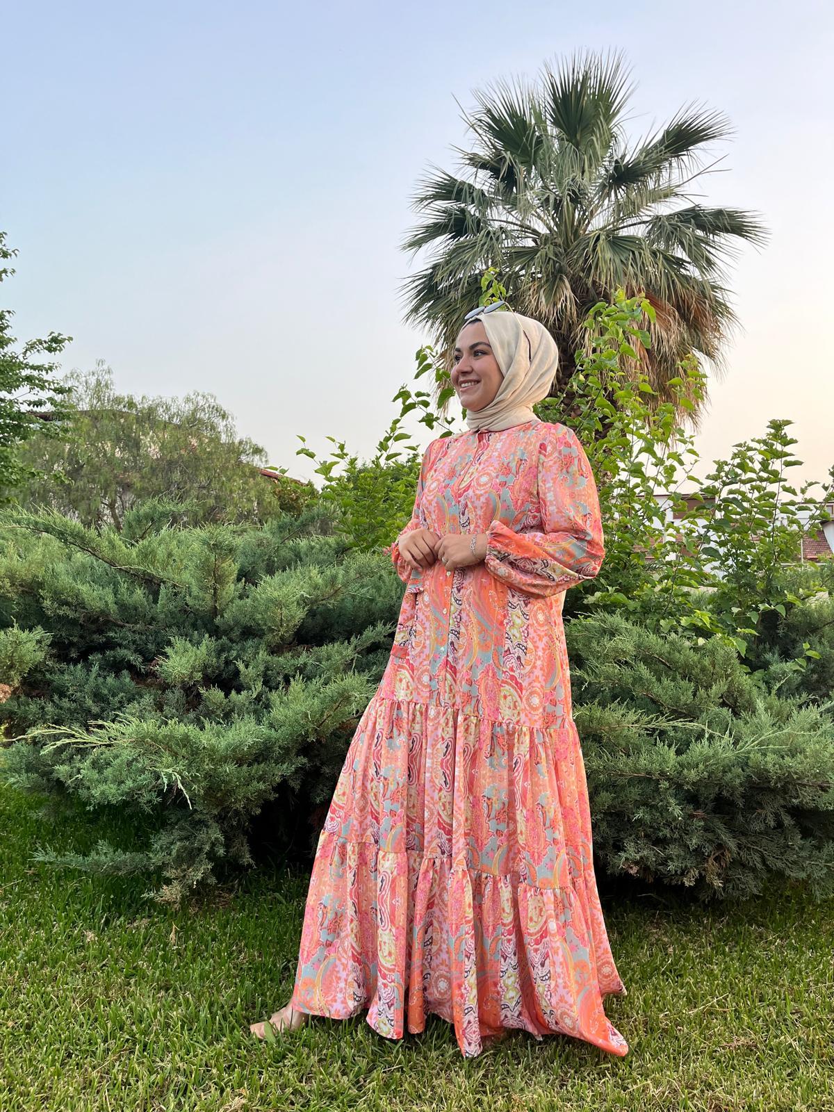 Yaz Elbise- Turuncu