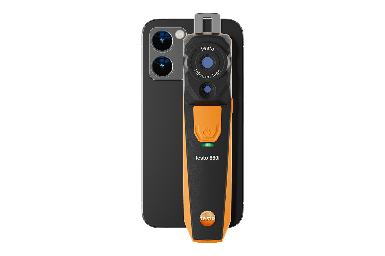testo 860i seti - Akıllı telefonlar için kablosuz termal kamera 