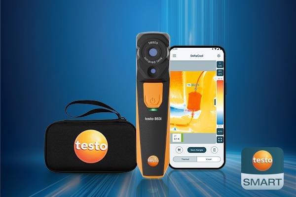 testo 860i seti - Akıllı telefonlar için kablosuz termal kamera 