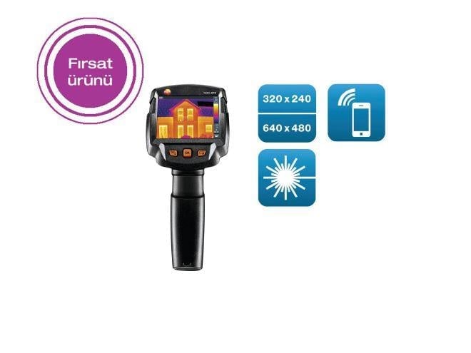 testo 872  Mobil Uygulamalı Termal Kamera 
