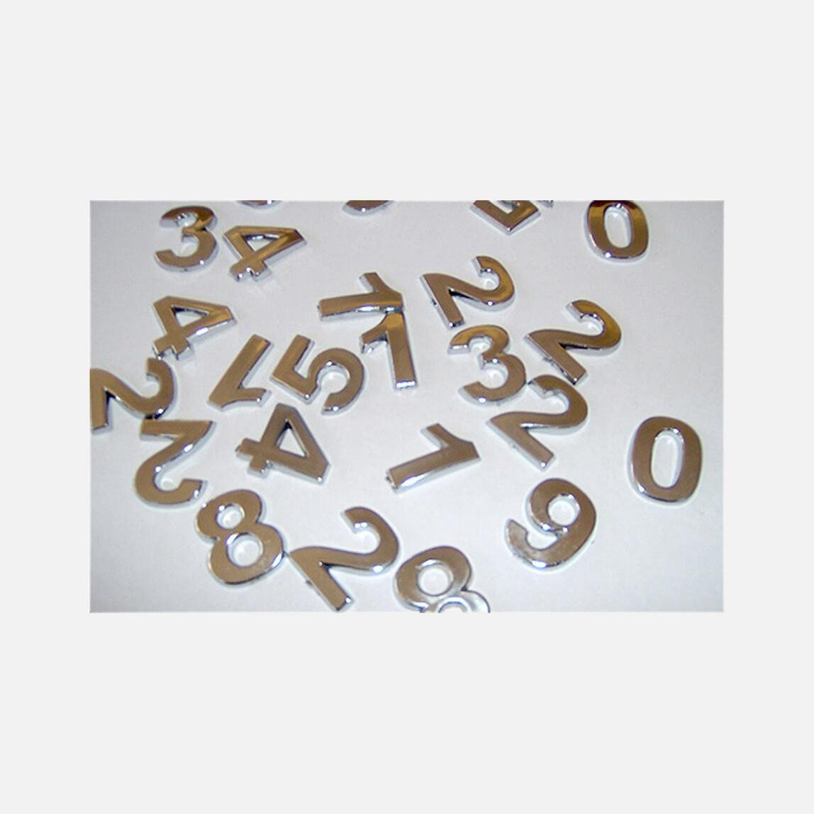 Adilon 7 Rakamı Plastik Alüminyum 50 mm