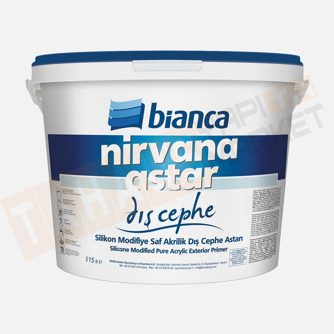 Bianca 15 L Nirvana Saf Akrilik Dış Cephe Astarı Beyaz