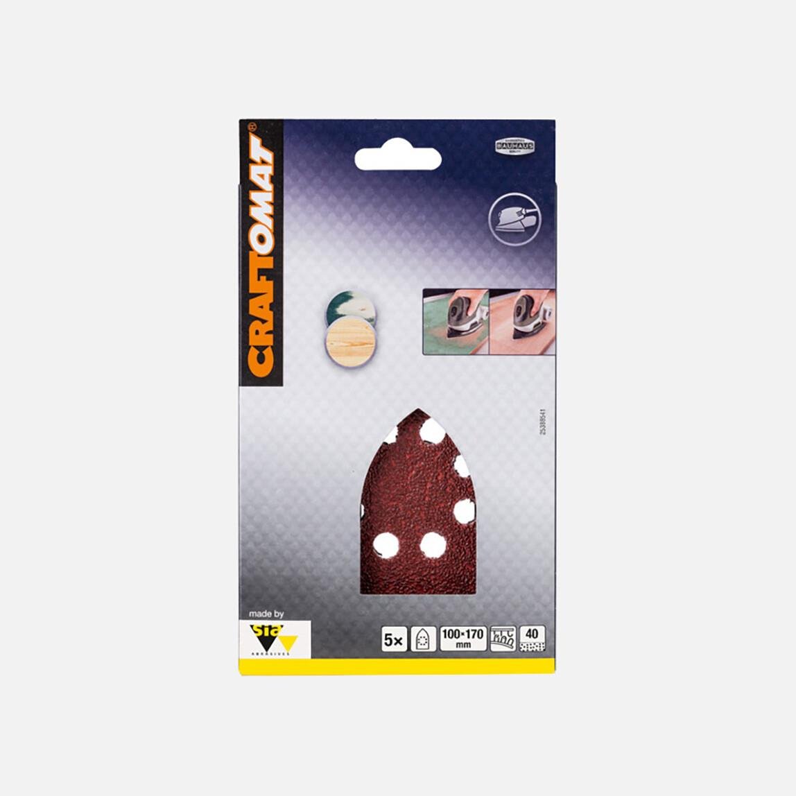 Craftomat Multi Zımpara 100X170 mm K40 EFWP