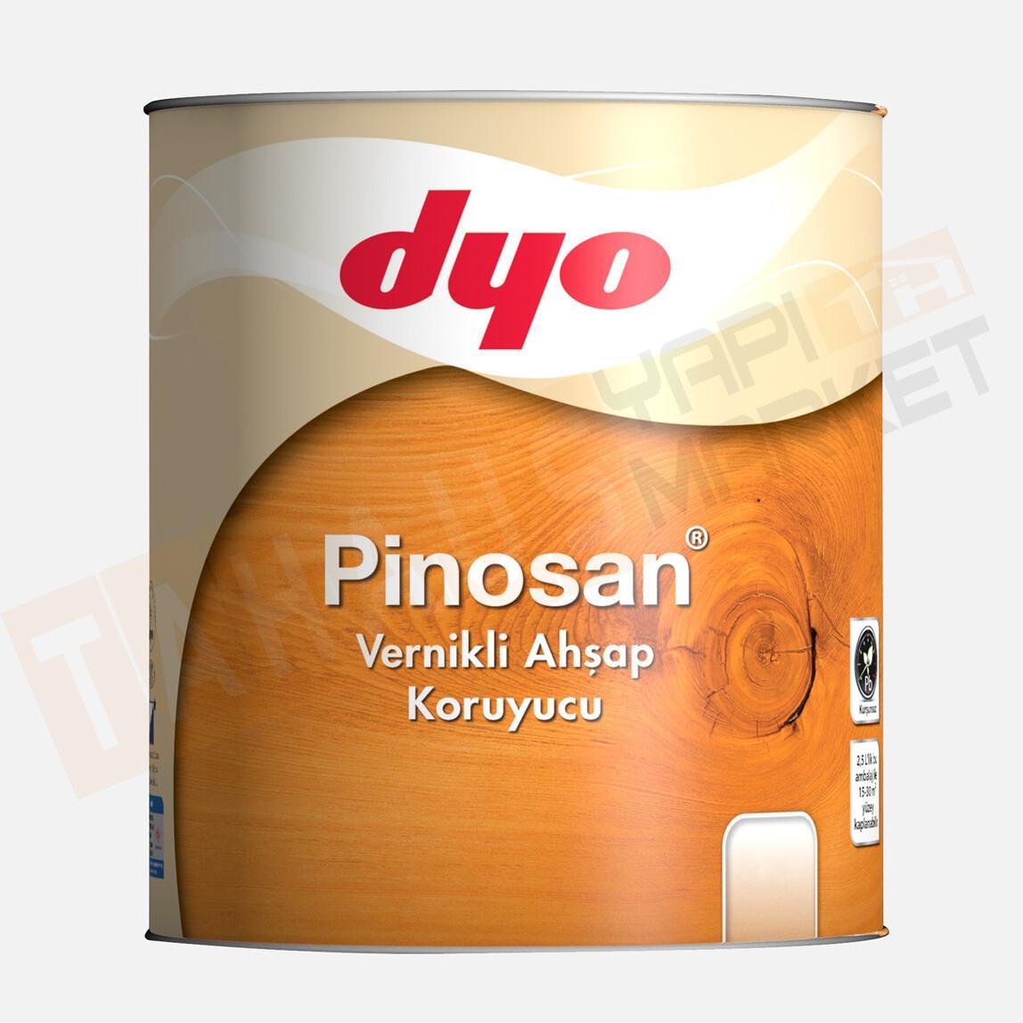 Dyo Vernikli Ahşap Koruyucu 15Lt Koyu Meşe