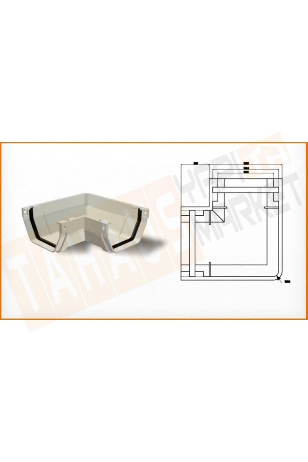 Fırat Çatı Oluğu 90 Dirsek 150 Mm 