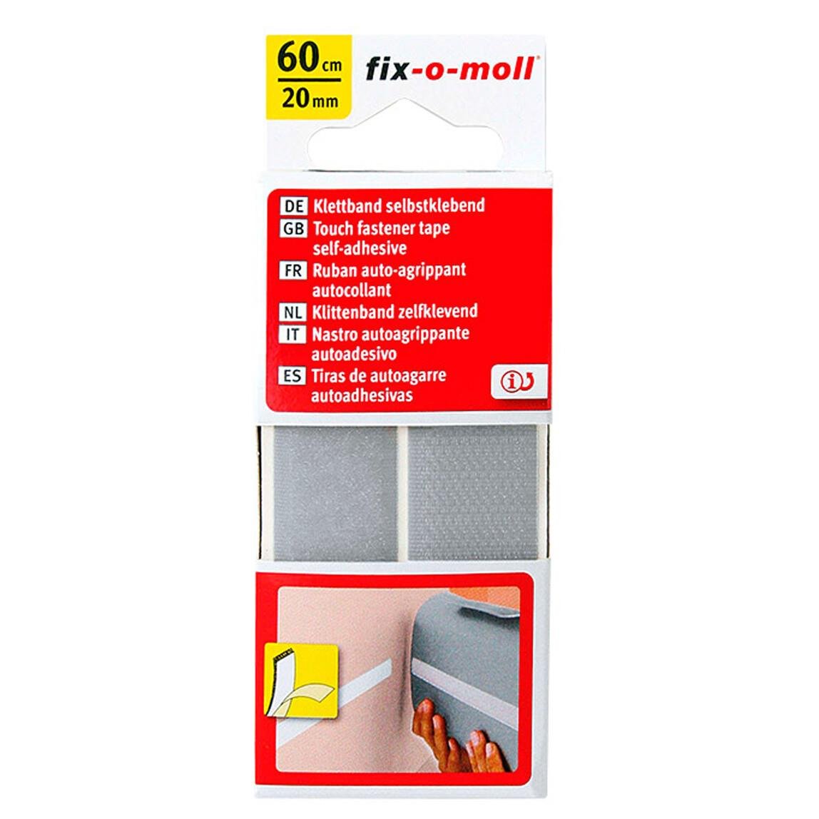 Fix-o-moll Cırtbant Açık Gri