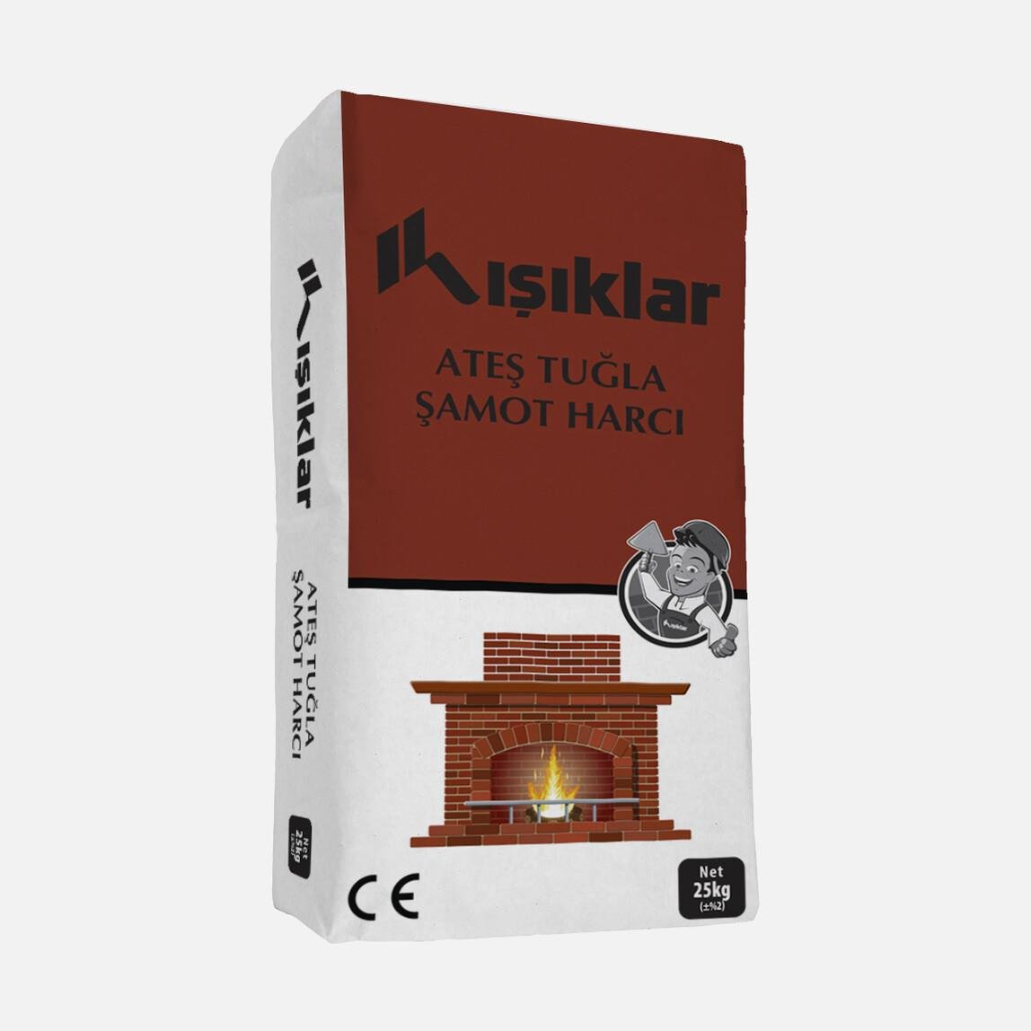 Işıklar Tuğla Ateş Tuğla Şamot Harcı