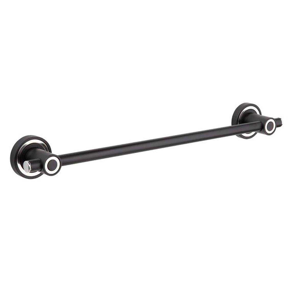 Kare Sevılla Uzun Havluluk 45 cm Siyah Mat/Krom