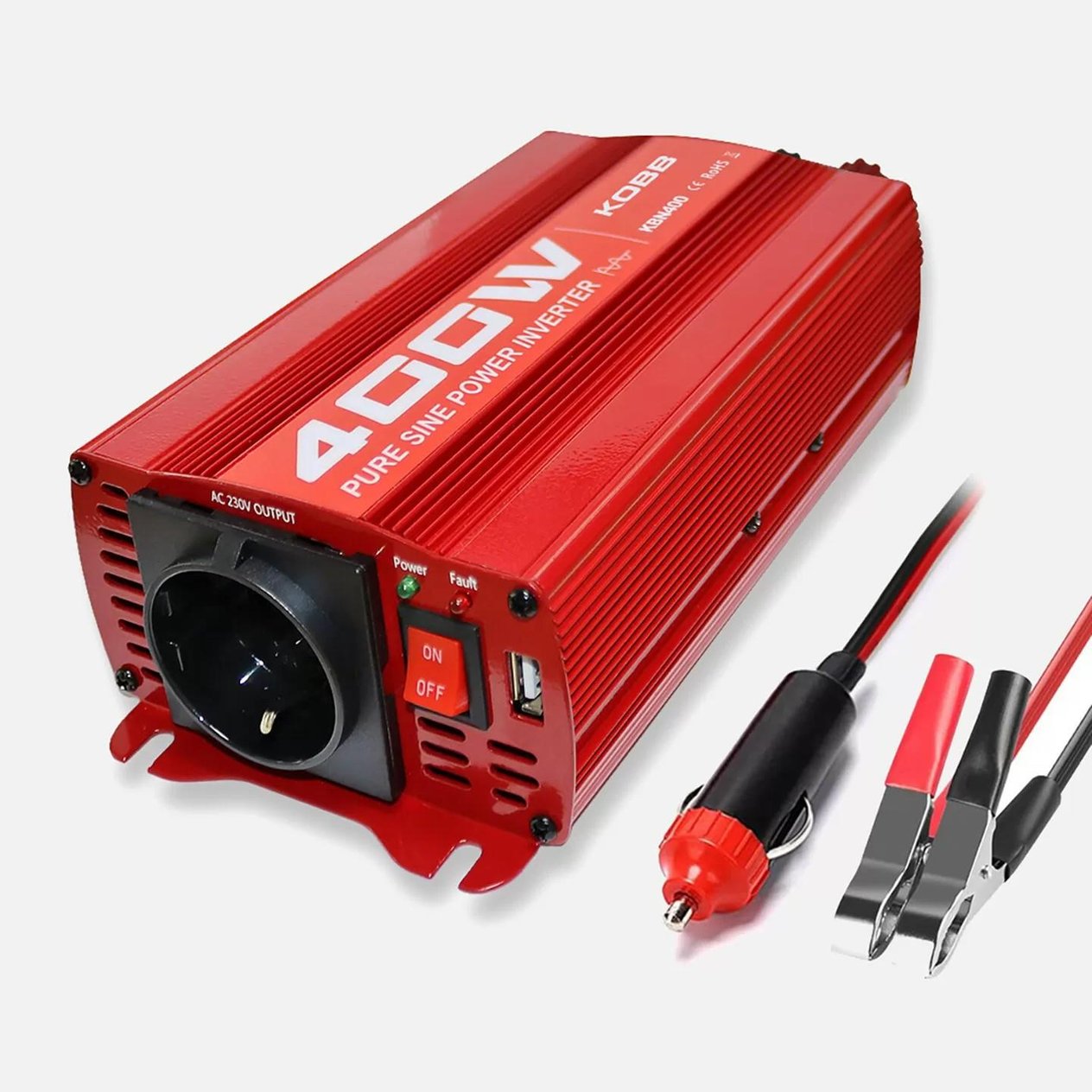 Kobb KBN400 12V/220V 400Watt Tam Sinüs Dönüştürücü İnvertör