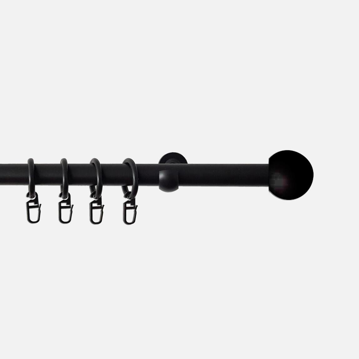 Linadora Metal Rustik Kugel Siyah 120cm