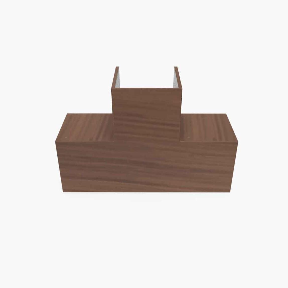 Mutlusan T Köşe Ceviz 25X25 mm