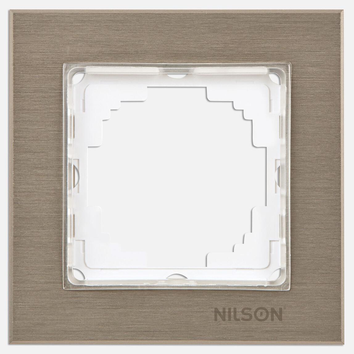 Nilson Bronz Alüminyum Tekli Çerçeve