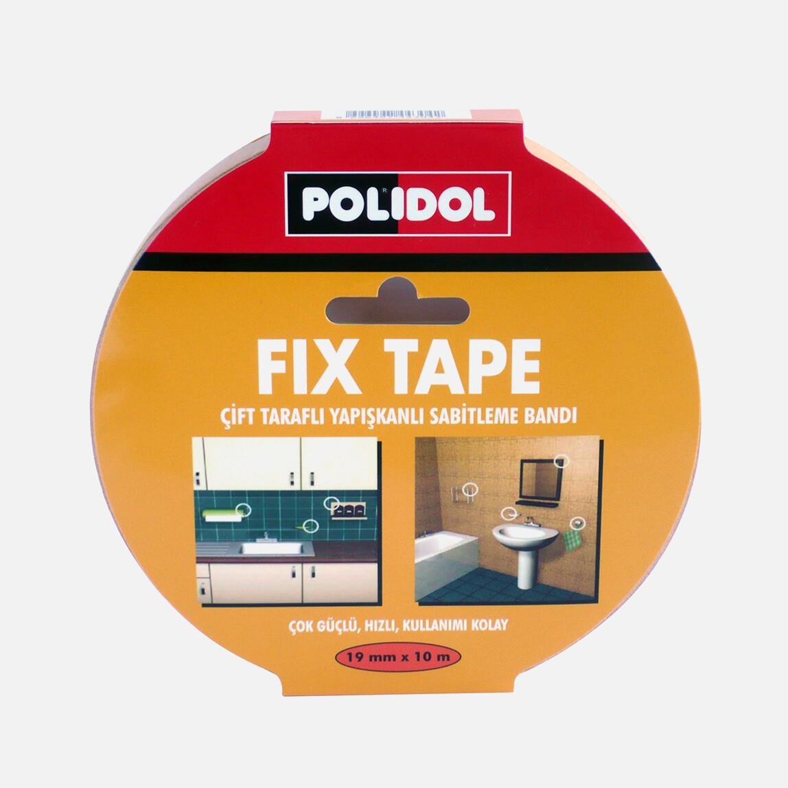 Polidol Fix Tape- Çift Taraflı Montaj Bantı 19mmx10m