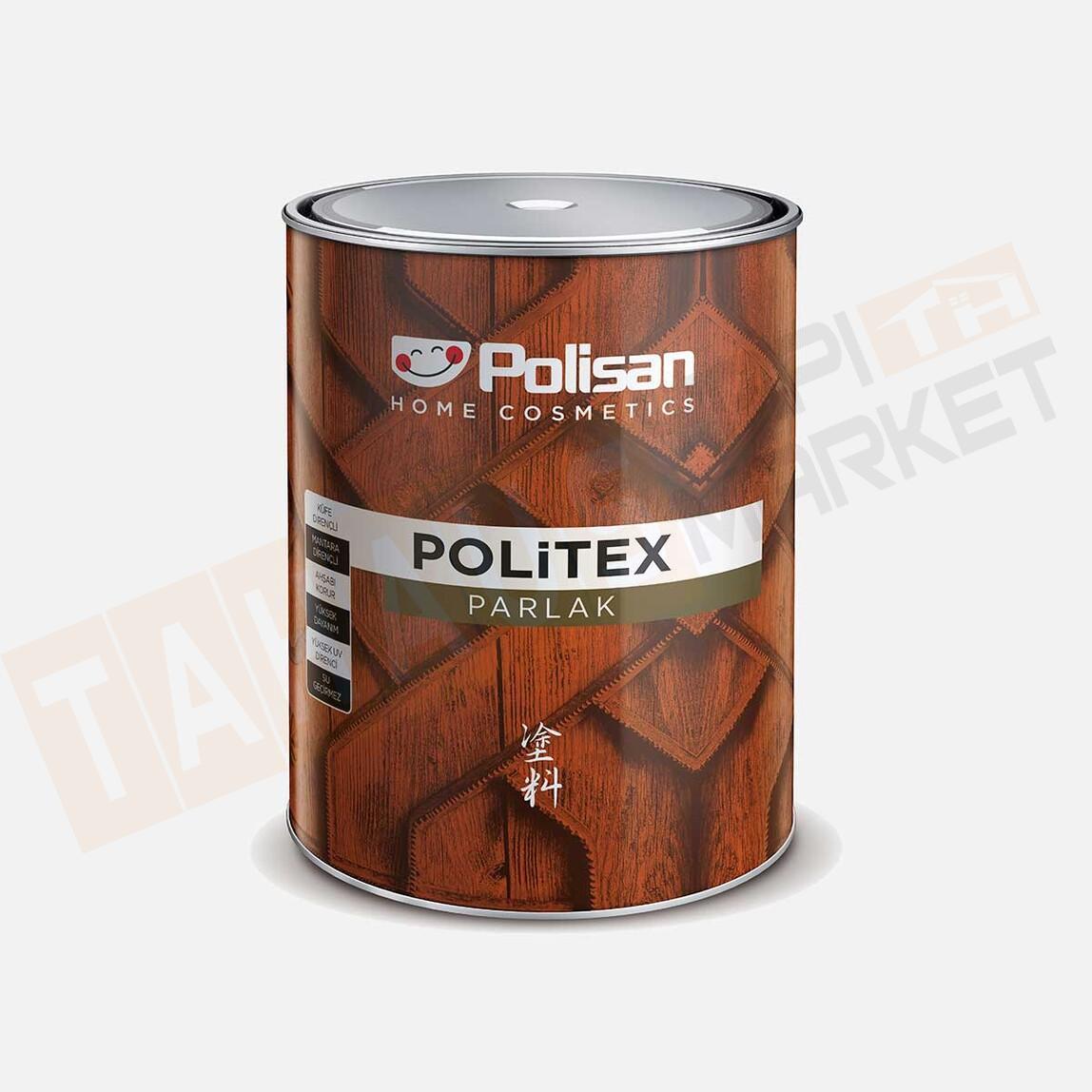 Polisan 0,75 L Politex Parlak Vernik Fındık