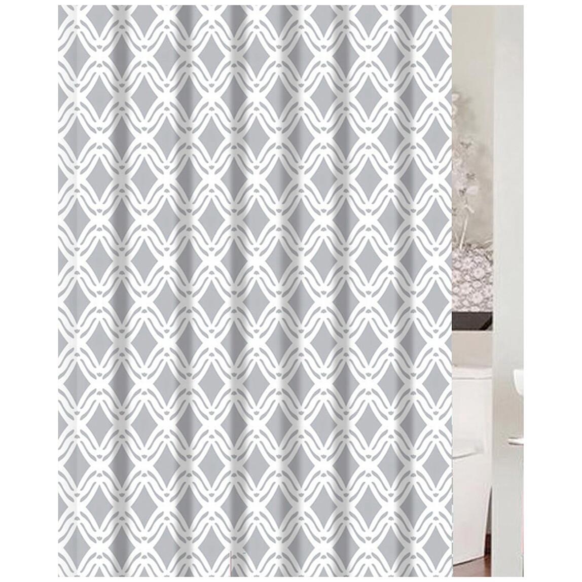Primanova Matrix Banyo Perdesi Pvc 180x200 cm