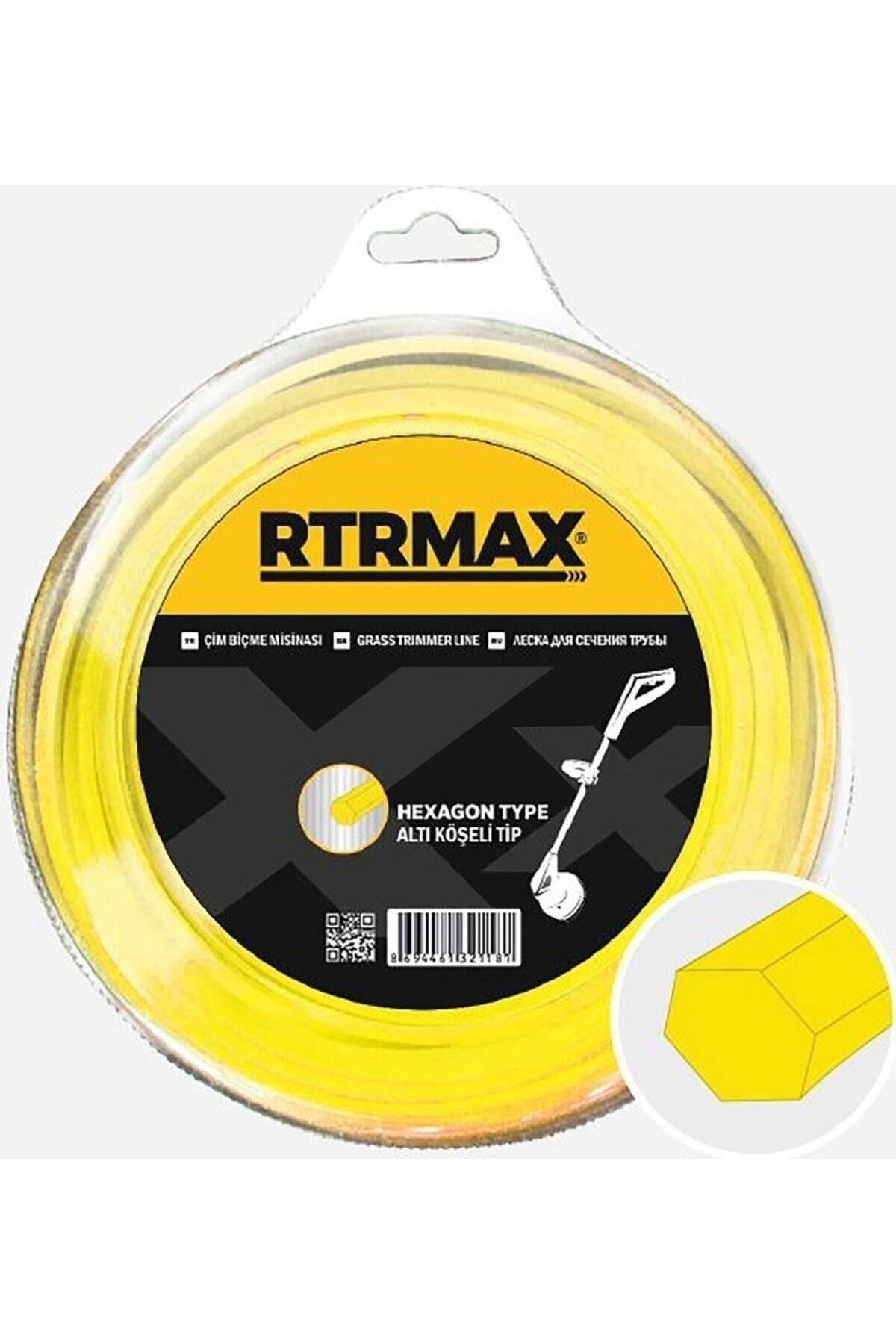 Rtrmax RTY433 Tırpan Misinası Sarı 3,3Mm*46Mt
