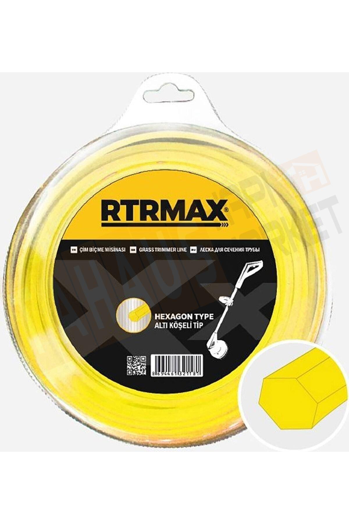 Rtrmax RTY433 Tırpan Misinası Sarı 3,3Mm*46Mt