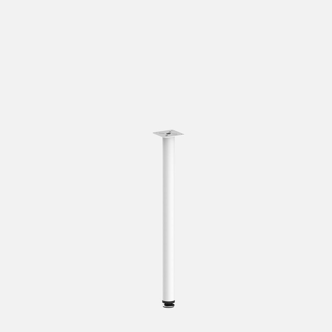 Tempo R32 İnce Sehpa Ayağı 41 cm Beyaz