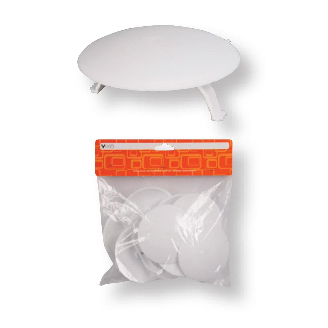 Viko Plastik Ayaklı Lüks Buat Kapağı(10'Lu Paket)