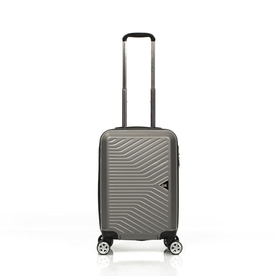 Ox Premium 3 lü Antrasit Valiz Seti (Orta+Kabin+Makyaj)