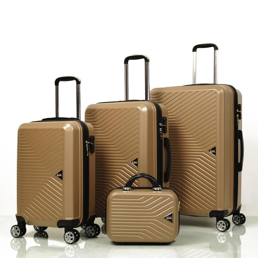 Ox Premium 4 lü Gold Valiz Seti