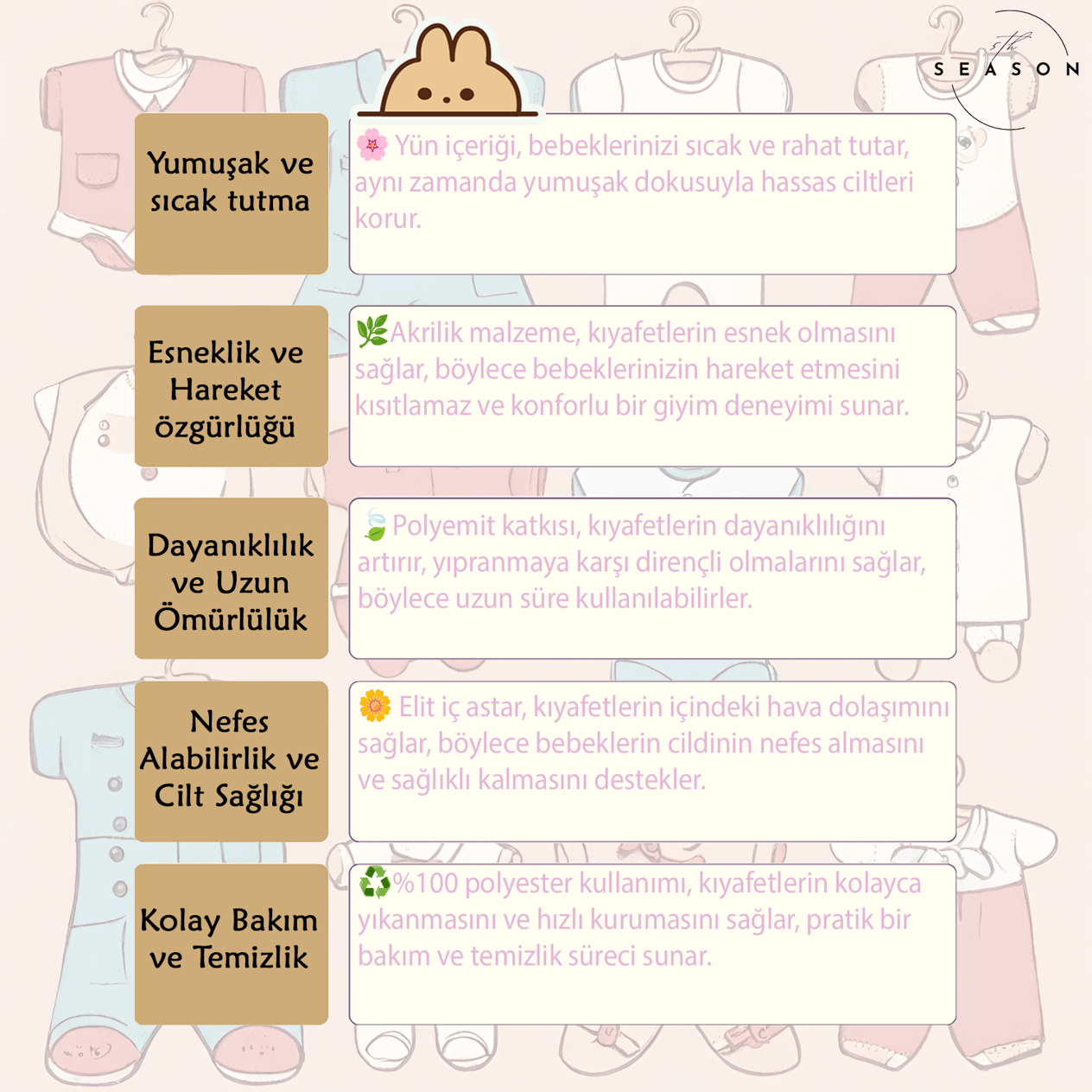 Doğal Yünden Düğmeli Erkek Bebek Tulum Yün Astarlı Kapşonlu