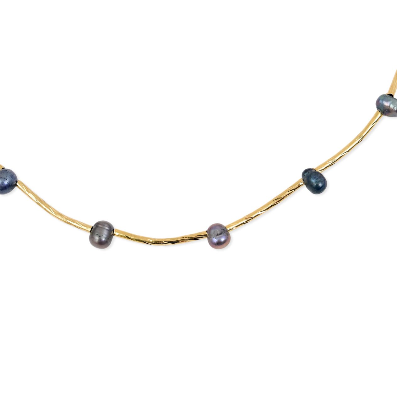 Black Pearl Necklace