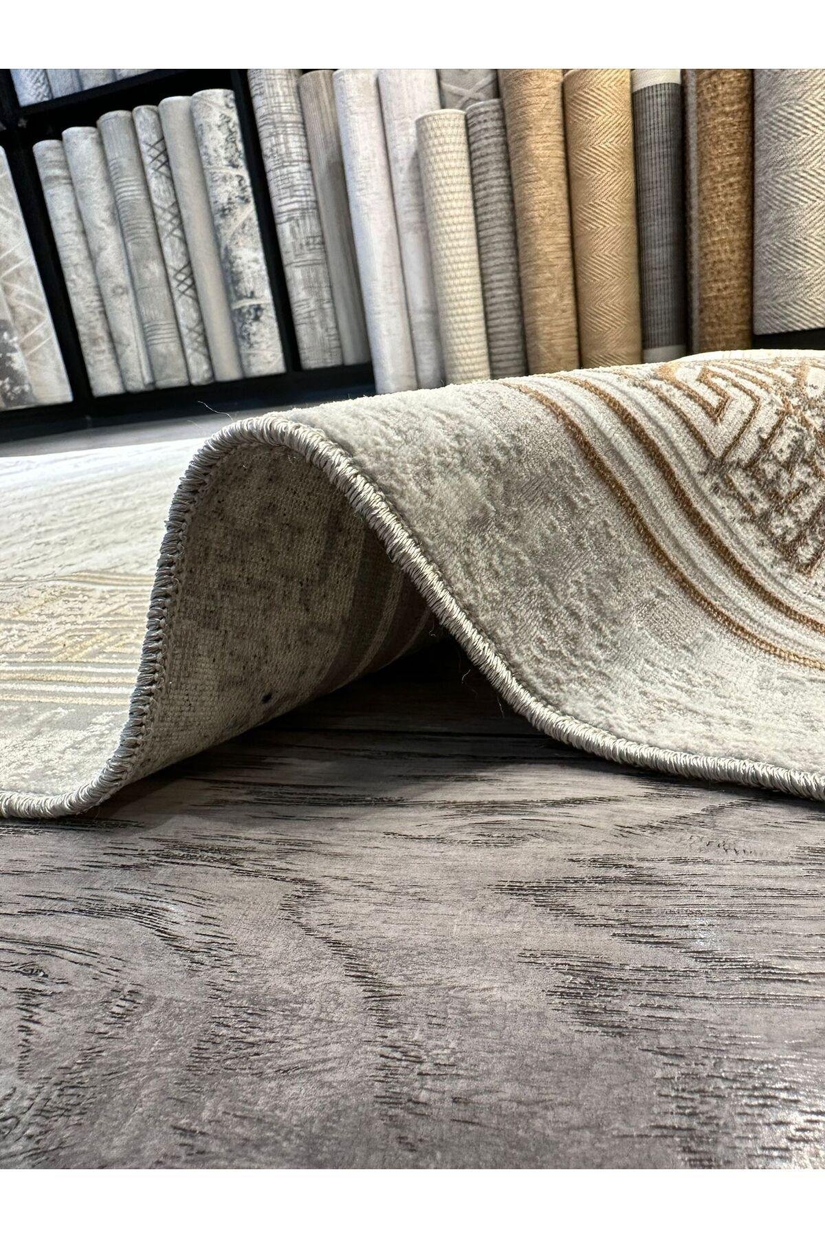 Bambu Saten Parlak Tüylü Yumuşak Kadife Halı Hav Tüy Vermez