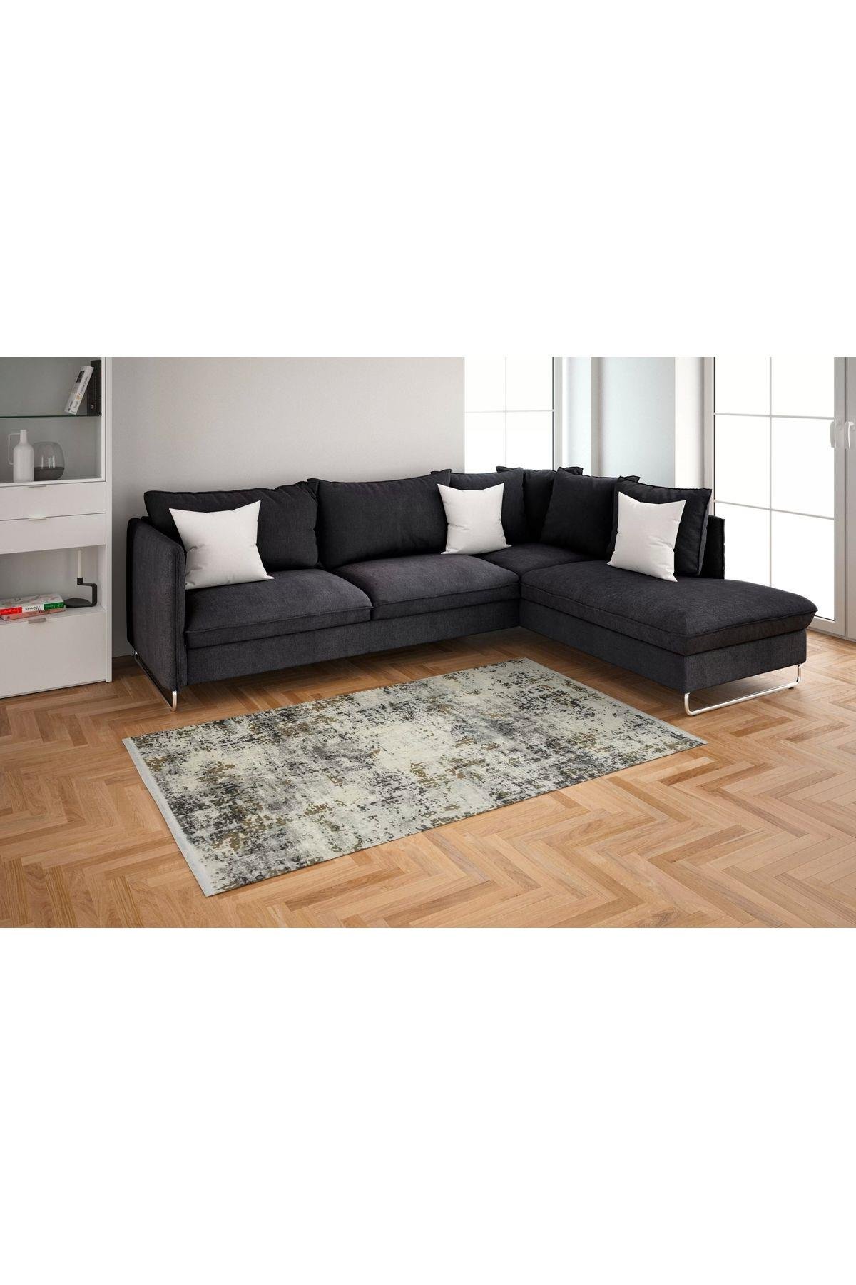 İmpressive Modern 8486w Modern Serpme Desen Akrilik Halı