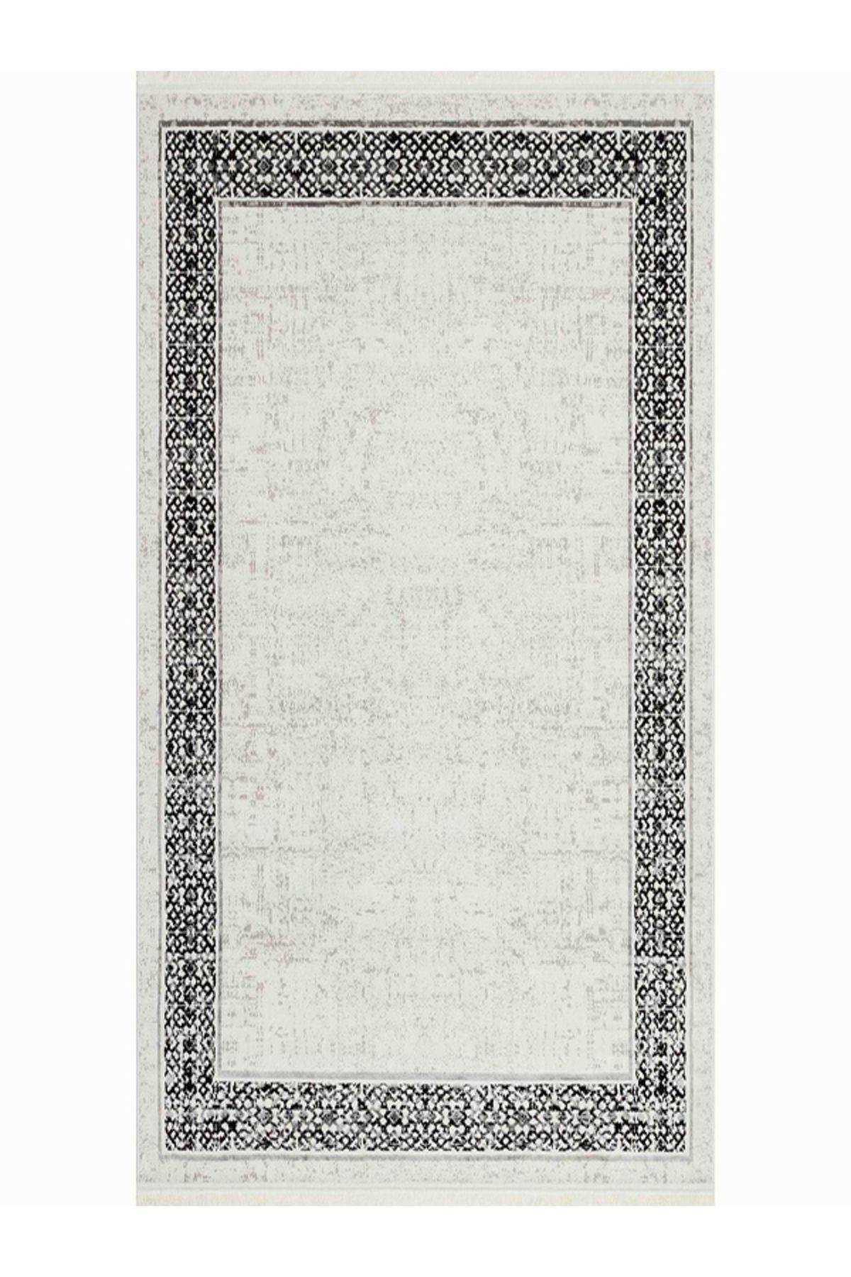Trend Koleksiyonu 1306 Siyah Makine Halısı