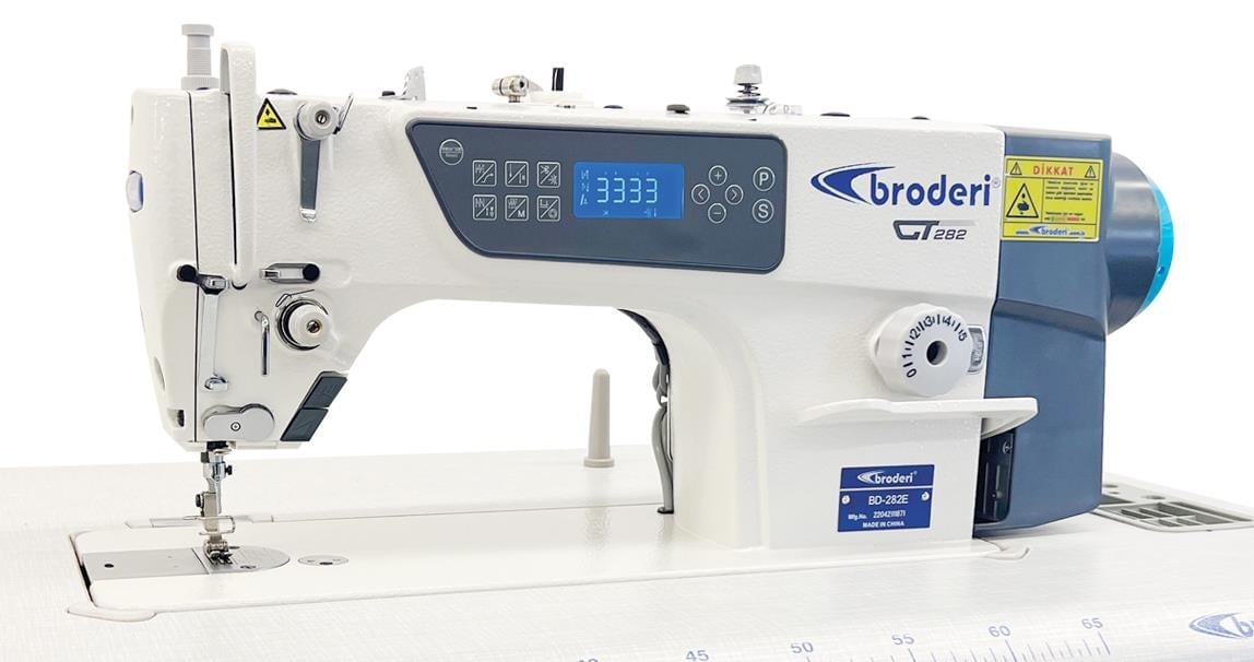 BRODERİ BD-282E Tam Otomatik Düz Dikiş Makinası