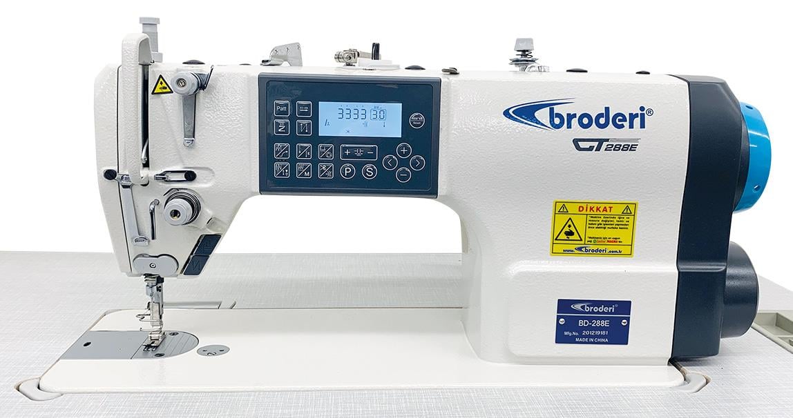 BRODERİ BD - 288E Tam Otomatik Düz Dikiş Makinası