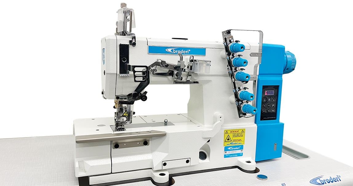 BRODERİ BD - 500D - 01 Etek Reçme Dikiş Makinası