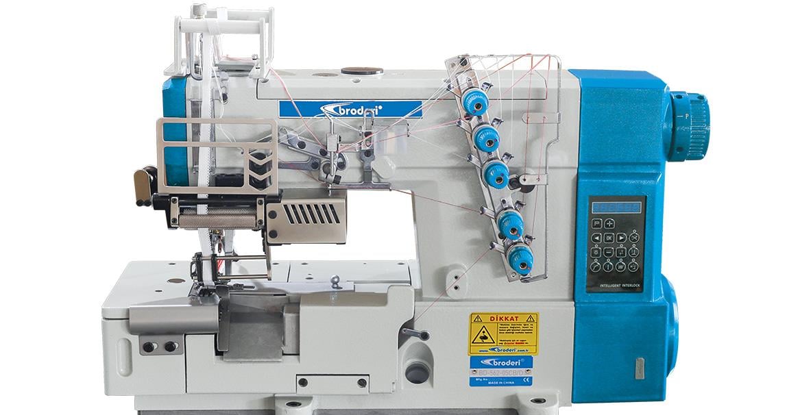 BRODERİ BD - 562 - 05CV / D Elektronik Lastik Vericili Sağdan Bıçaklı reçme