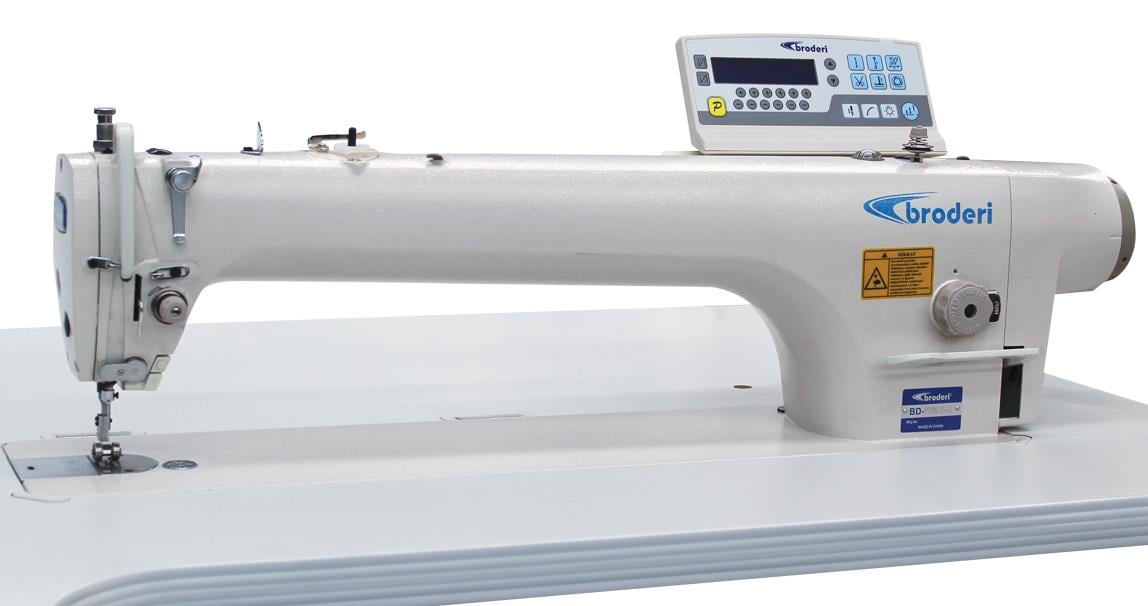 BRODERİ BD - 9970 - L5 - D4 Uzun Kafa Tam Otomatik Düz Dikiş Makinası