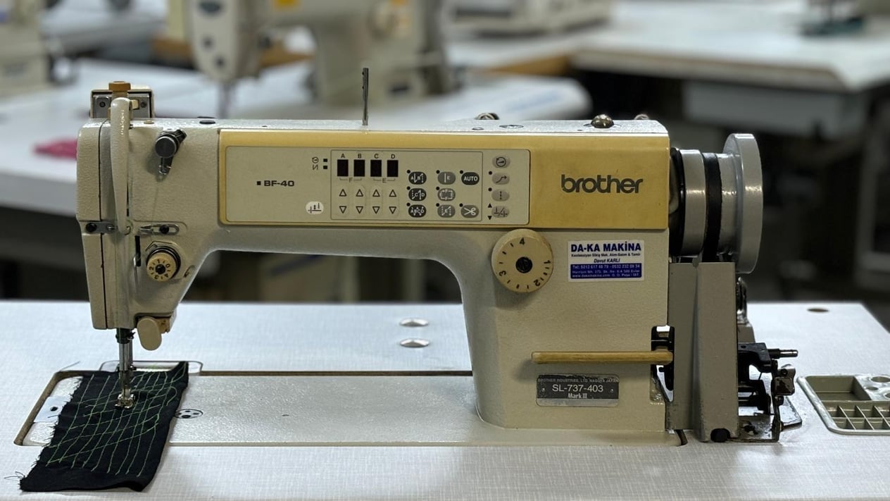 BROTHER SL - 737 - 403 | F40 Elektronik Düz Dikiş Makinası