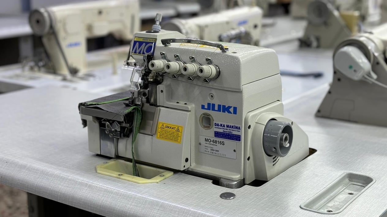 JUKI MO - 6816S 5 İplik Overlok Dikiş Makinası