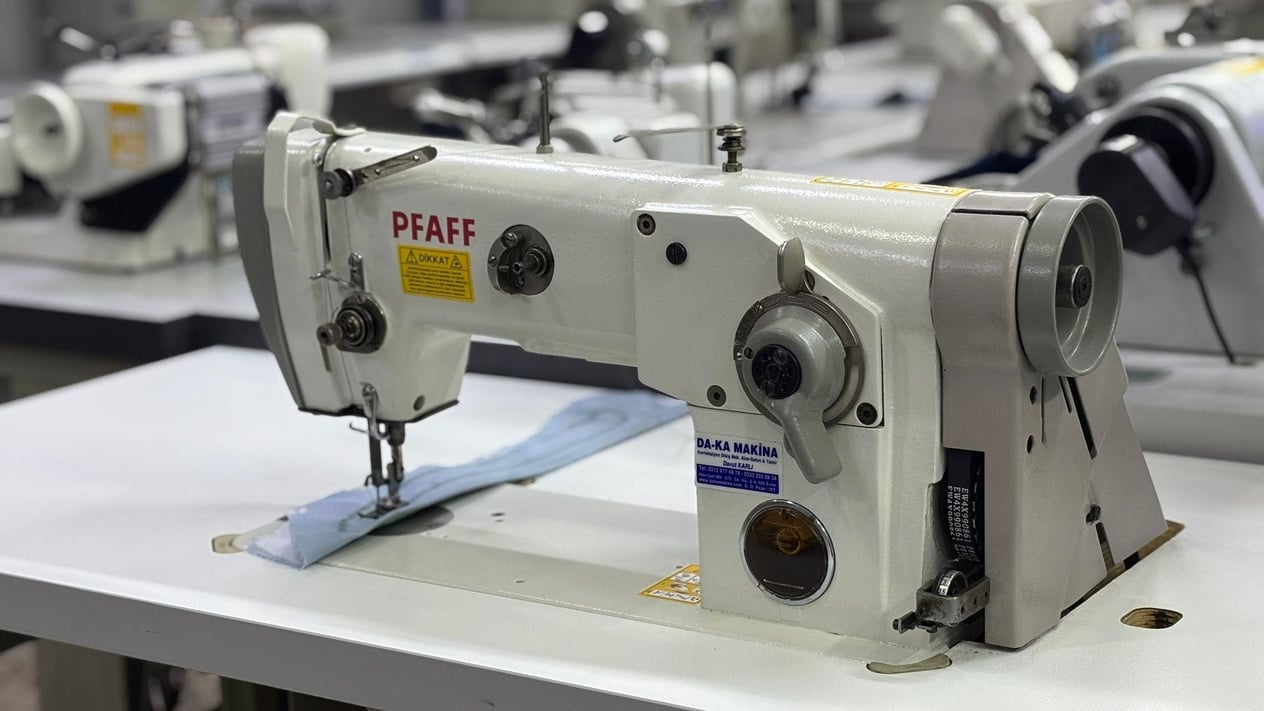 PFAFF 418 10mm atlar zigzag dikiş makinası