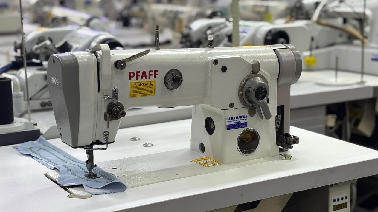 PFAFF 418 10mm atlar zigzag dikiş makinası