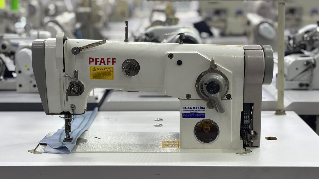 PFAFF 418 10mm atlar zigzag dikiş makinası