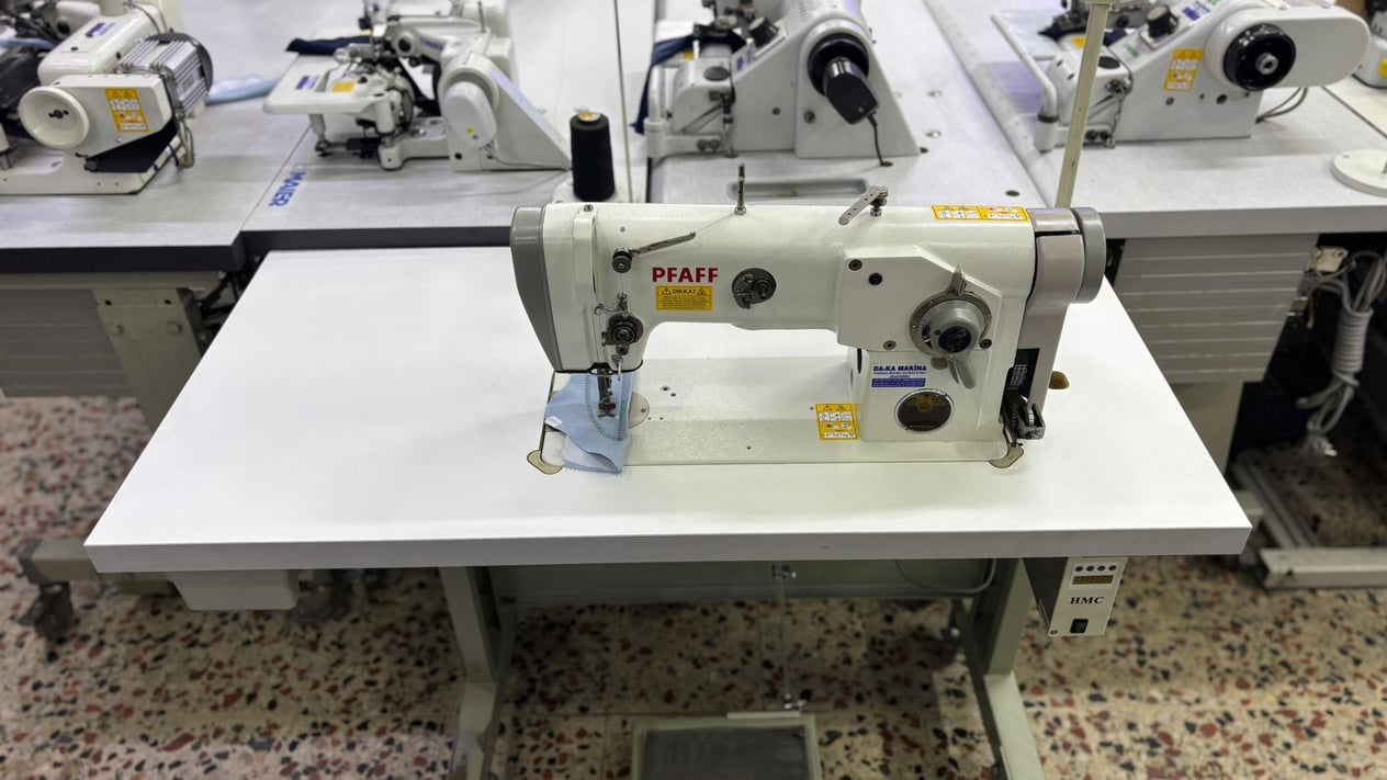 PFAFF 418 10mm atlar zigzag dikiş makinası